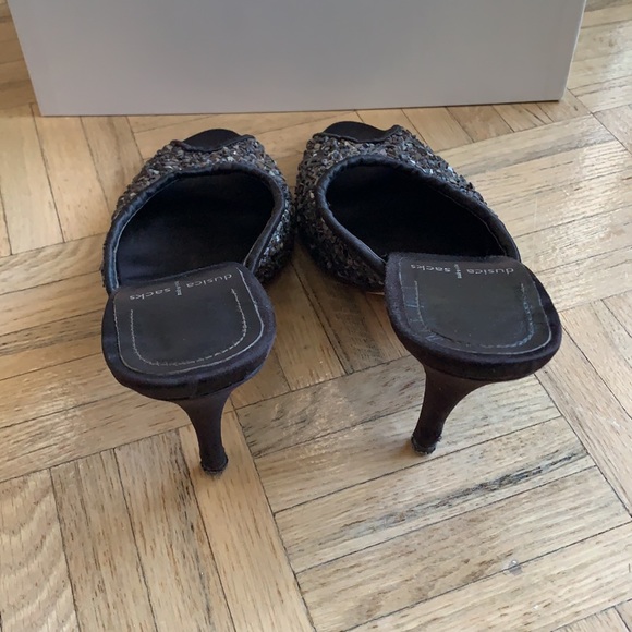 Brown slip on heels - Picture 5 of 6